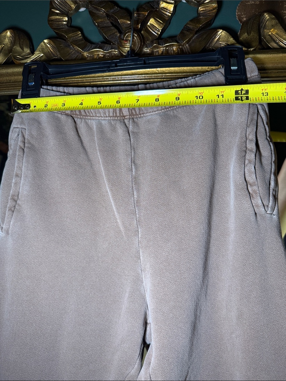 Joah Brown Empire Joggers in Cocoa French Terry - Picture 7 of 9
